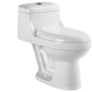 Aquakubisch hochwertiges siphonisches einteiliges Keramik-Badezimmer WC Toilette